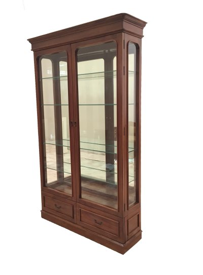 BCS-5096 with 2 glass doors & 2 drawers