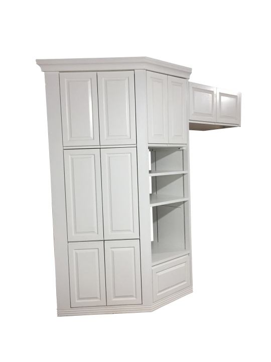 Cabinet triangle for kitchen