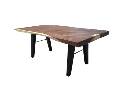 Top table square with iron legs